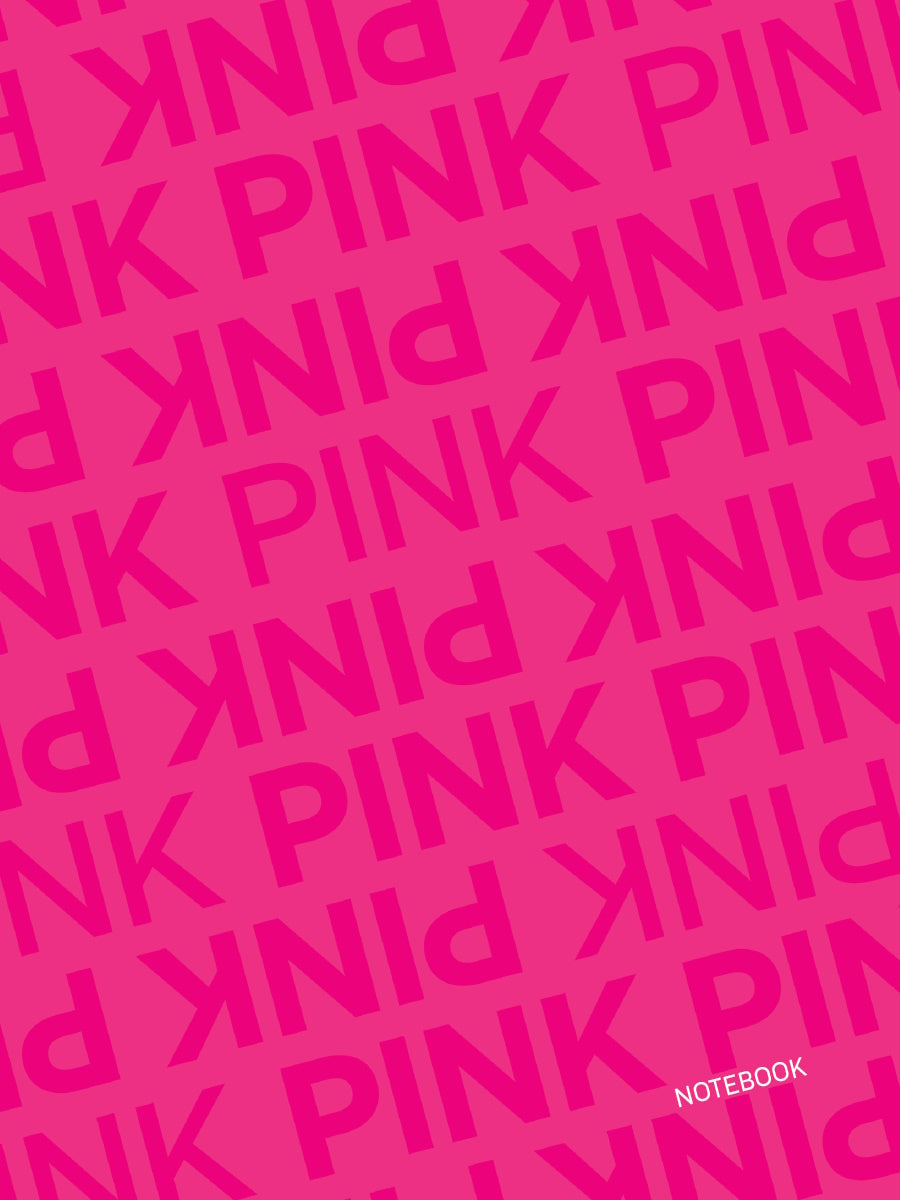 MyArt. БЛОКНОТ в клетку Total PINK. Pink 3