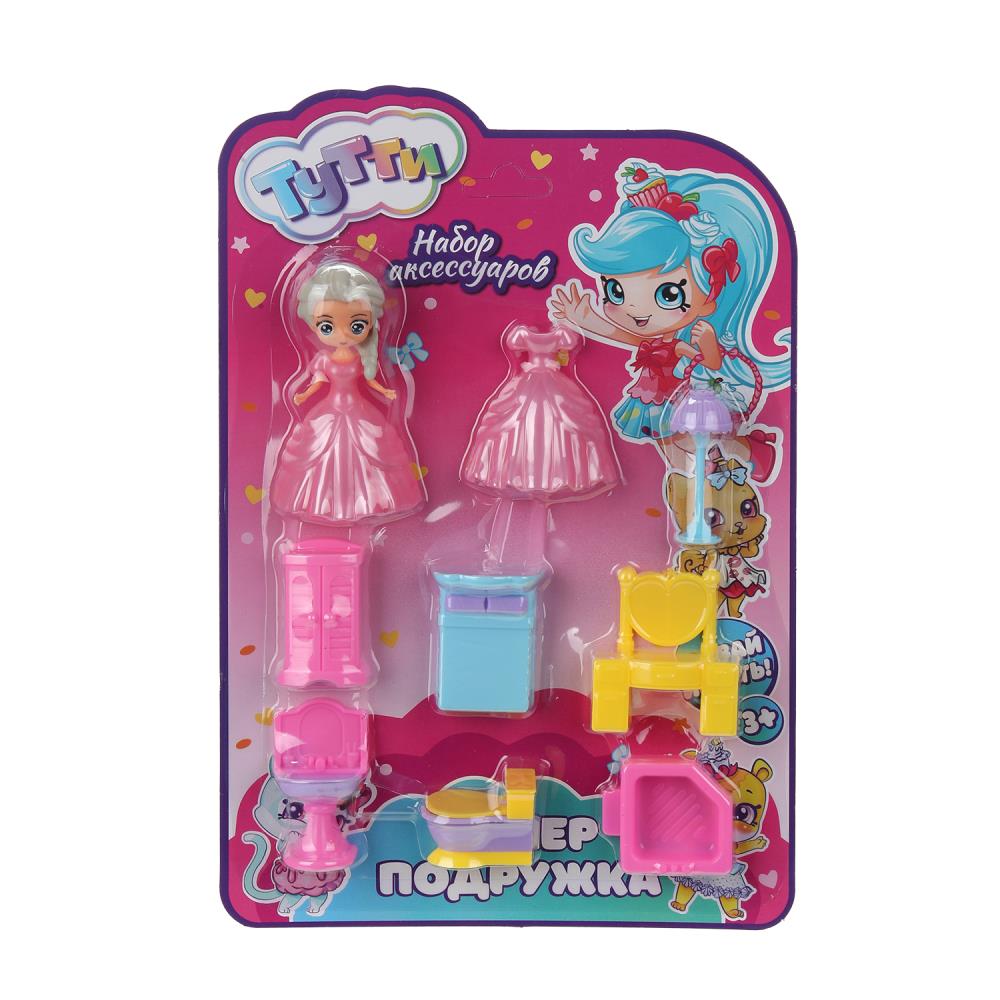 Кукла 7см, аксессуары, в блистере Тутти в кор.2*180шт