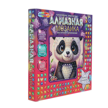 Mosaïque en aluminium 15*15, en corbeille, pandotchka МУЛЬТИ АРТ en cor.48шт