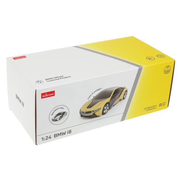 Машина р/у rastar BMW i8 1:24 меняет цвет Rastar в кор.24шт