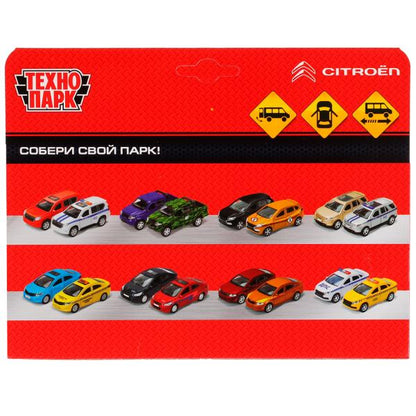 JUMPER-14POL-SRМашина металл CITROEN JUMPER ПОЛИЦИЯ 14 см, дверь, сумка, инер, серебр, кор. Технопарк в