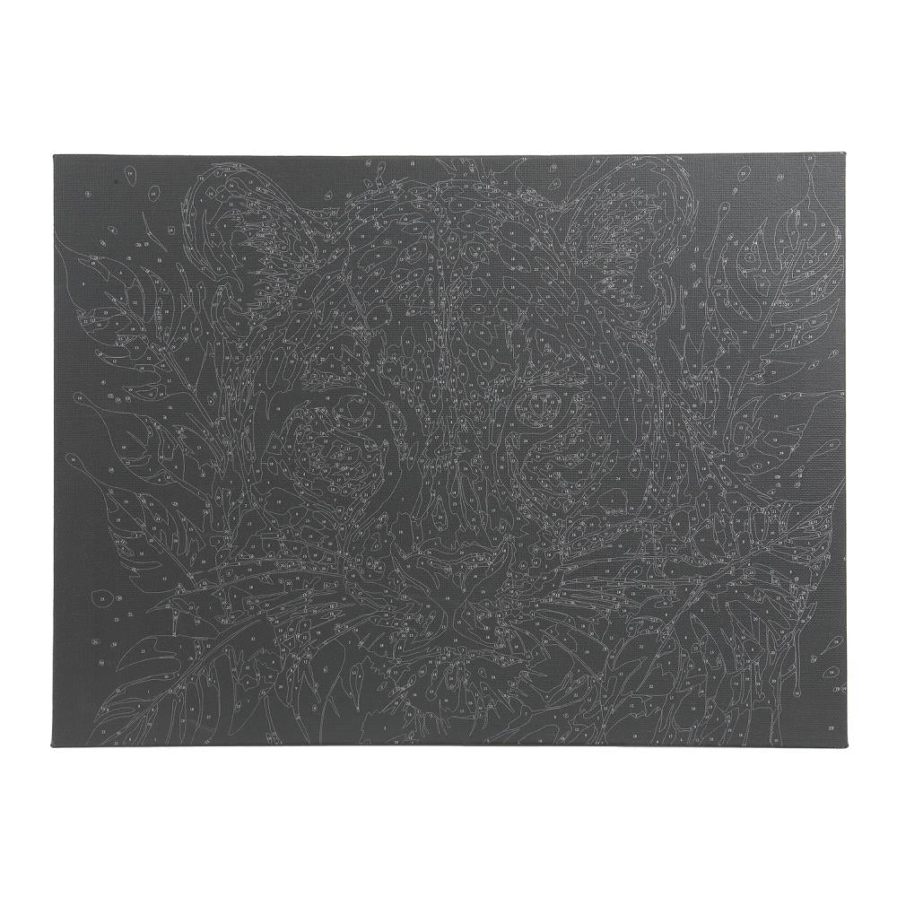 Étui en bois noir avec numéro 30*40 cm pour le téléphone portable en cor.24 pouces