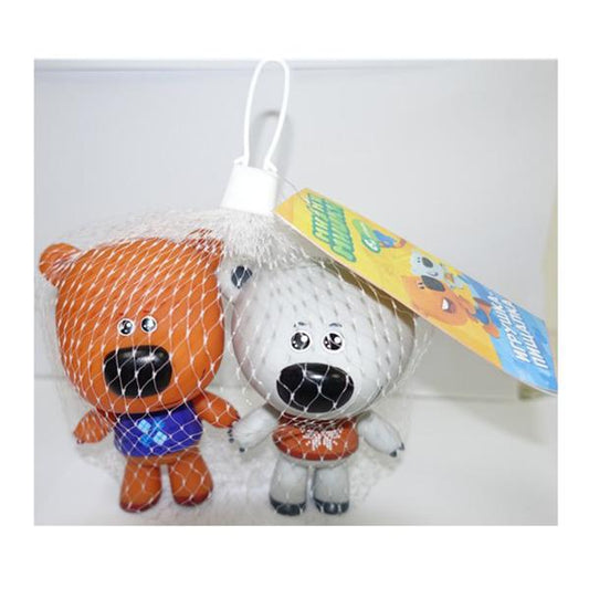 LX-M304 232395 НАБОР ИЗ 2-Х ИГРУШЕК ДЛЯ ВАННЫ "ИГРАЕМ ВМЕСТЕ" МИМИМИШКИ В СЕТКЕ (РУСС. УП.) в кор.