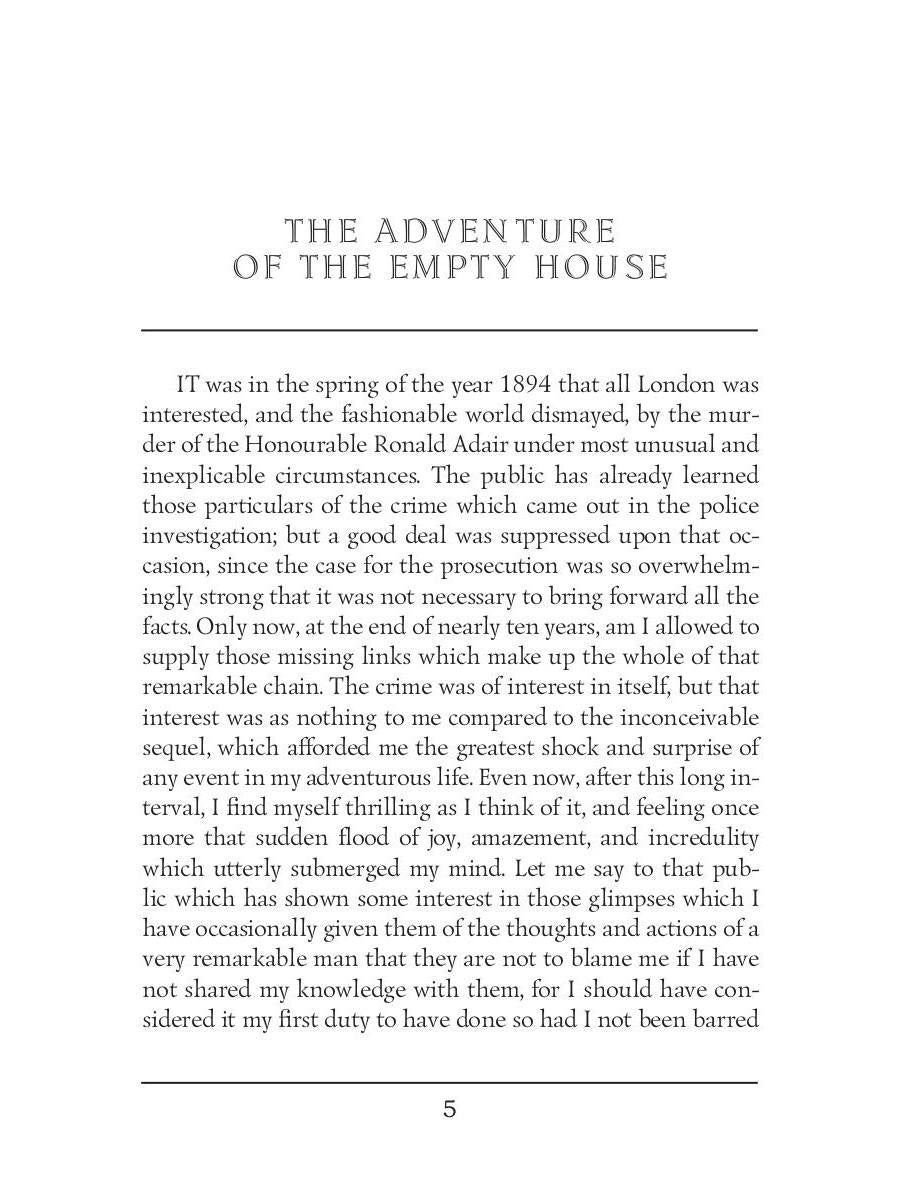 The Return of Sherlock Holmes