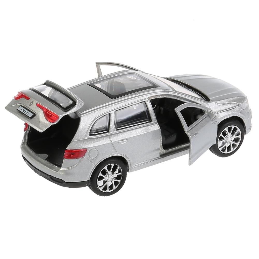 Машина металл RENAULT KOLEOS, 12см, открыв. двери, инерц, серебристый, в кор. Технопарк в кор.2*36шт