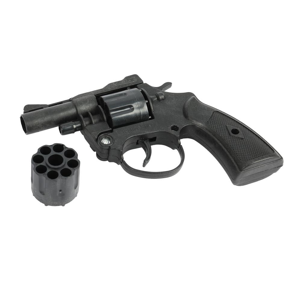 Револьвер для стрельбы поршнями 8 зарядов, пласт, блист.16,2*19,2*6см ИГРАЕМ ВМЕСТЕ в кор.4*72шт