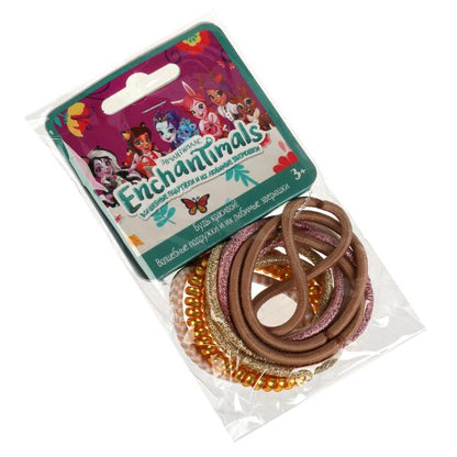 Акс-ры д/девочек ЭНЧАНТИМАЛС резинки д/волос тонкие МИЛАЯ ЛЕДИ уп-10шт в кор.100уп