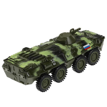 Модель металл БРОНЕВИК 13 см, инерц., поворотная башня, кор. Parc technologique dans le cor.2*96шт