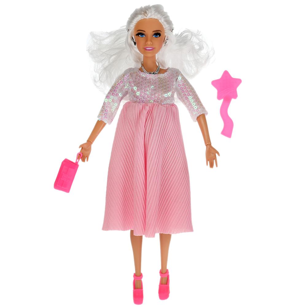 Кукла 29см София беремен.,1младенец,реалис.ресницы,день рожд., расческа,в кор. КАРАПУЗ в кор.24шт