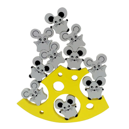 Jeux de jouets pour bébé "Мышиные качели"