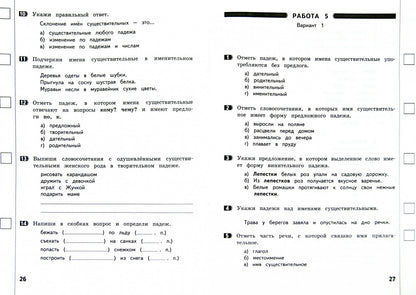 Русский язык 3кл [Промеж. и итог. тест. работы]