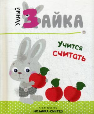 Умный зайка. Книги на картоне. Умный зайка учится считать