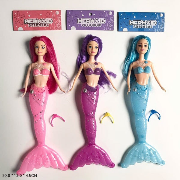 Кукла русалка в ассорт. dans le paquet. dans le cor.2*144шт
