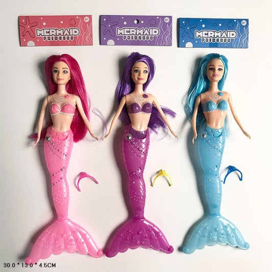 Кукла русалка в ассорти. в пак. в кор.2*144шт