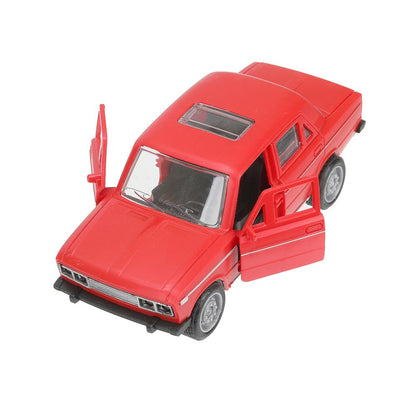 Machine en plastique АВТОМОБИЛЬ 14 см, инерц, красный,кор. Parc technologique en cor.2*120шт