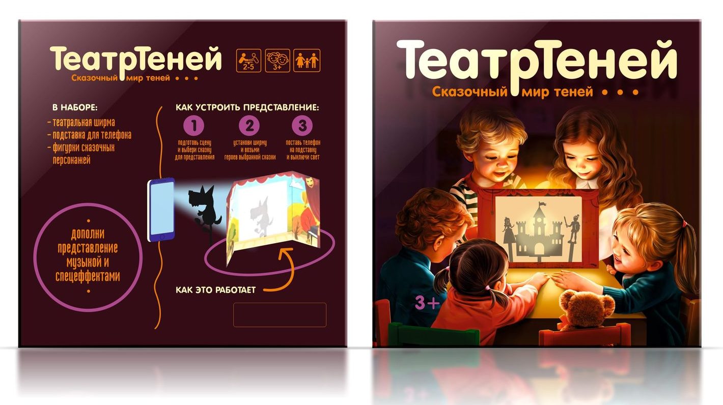 04030 Игра настольная ТеатрТеней. Театр на столе