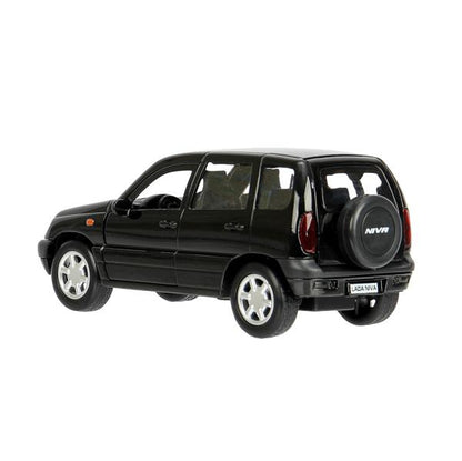 Machine en métal LADA NIVA pour 12 cm, double, bagage, acier, noir, cor. Parc technologique dans le cor.2*36шт