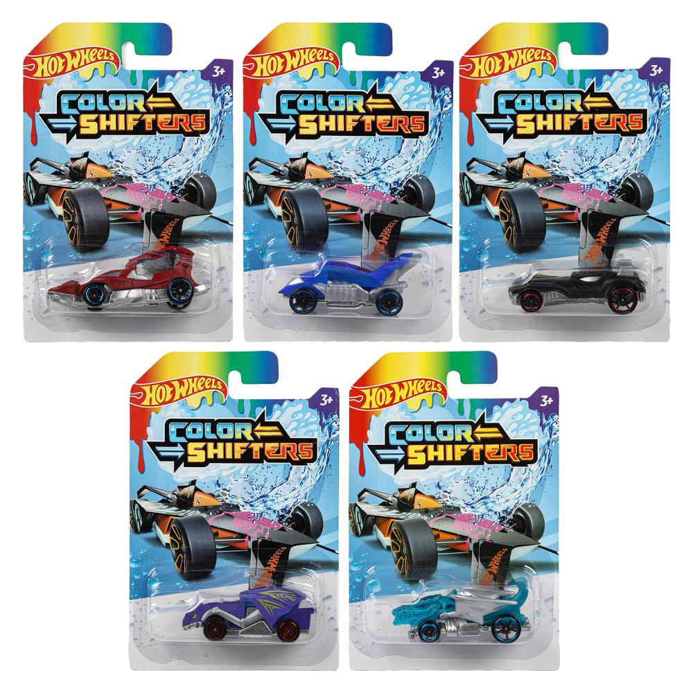 Machine en métal Hot Vils Hot Wheels, petite taille 8 cm, св. ход, блист. - dans la couleur 2*360шт