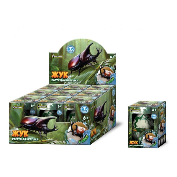 Растущее ЯЙЦО жук, дисплей IQ Эксперимент уп-12шт в кор.12уп