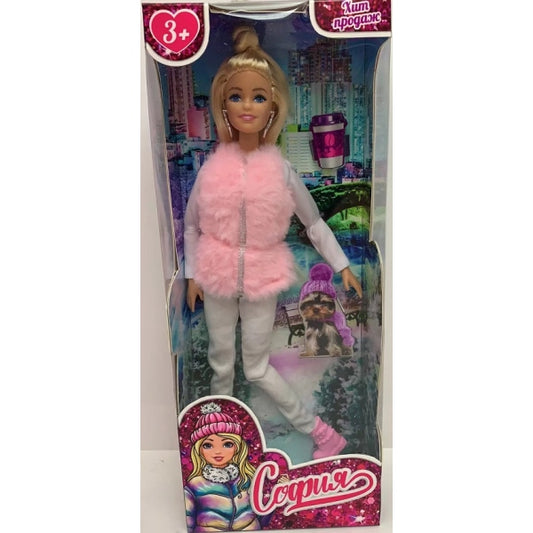 Кукла 29см кукла, руки и ноги сгиб., акс, кор КАРАПУЗ в кор.24шт