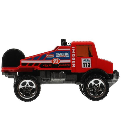 Machine en métal ROAD RACING SUISSE 7,5 cm, dans un assortiment, en blister. Parc technologique en cor.2*360шт