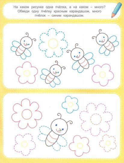 Много-мало 2+: книжка-раскраска дп