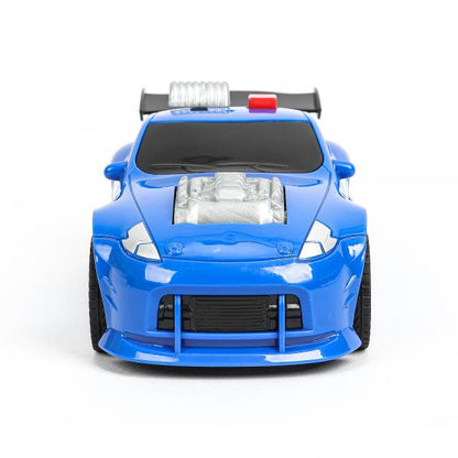 Machine en plastique de 15 cm, инерция, синий, кор. Parc technologique dans le cor.2*48шт