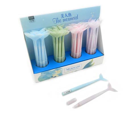 Intelligent. Ручка фигурная шариковая "Русалочий хвост" синяя арт.BX-60Ш