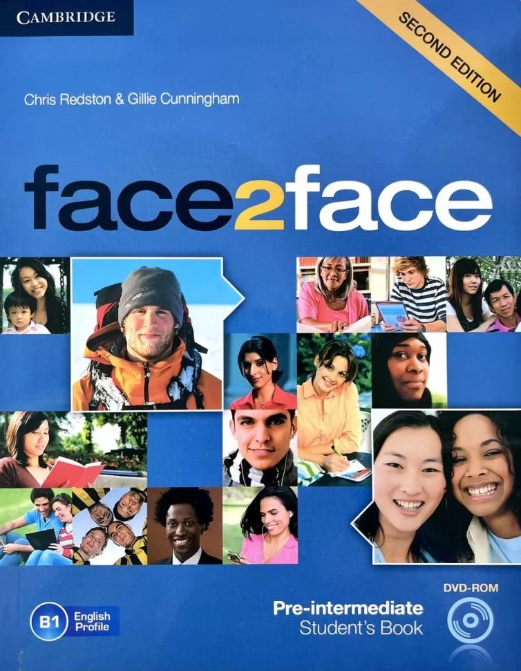 Face2Face. Книга для студентов начального и среднего уровня. + DVD