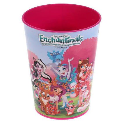 Enchantimals. Стакан пластиковый, 350 мл, ТМ Умка<br> в кор.80шт