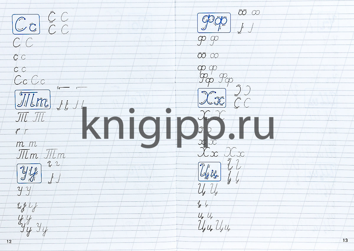 ПРОПИСИ ДЛЯ ХОРОШЕГО ПОЧЕРКА. ПРОПИСНЫЕ БУКВЫ