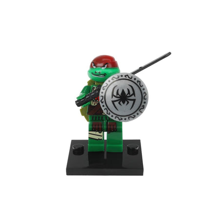 Конструктор фигурки черепашки+супер герои -6 шт Город мастеров в кор.2*96шт