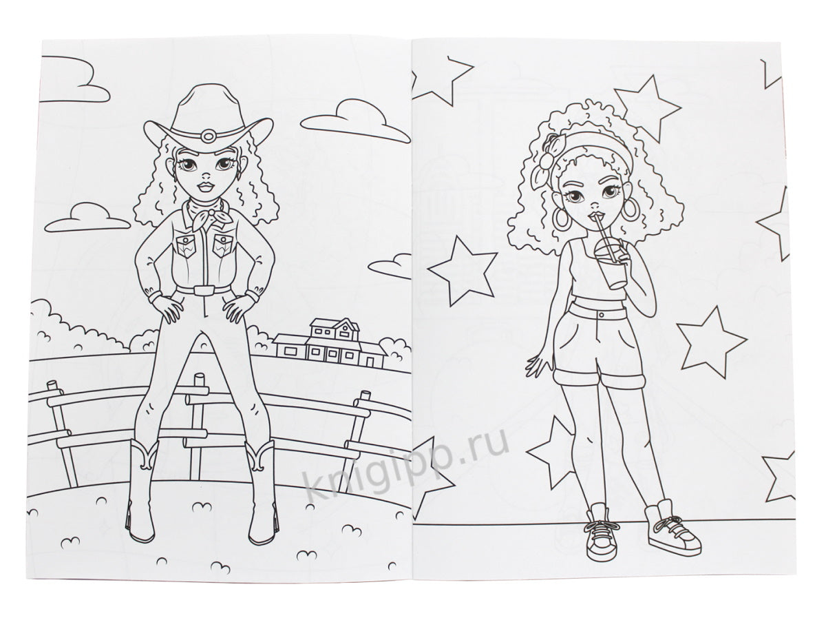 РАСКРАСКА. МАСТЕРСКАЯ КРАСОТЫ. НИКА