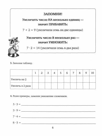 Тетрадь-репетитор. Учим таблицу умножения. Упражнения для закрепления и проверки полученных знаний. 2-4 классы. / Крутецкая.