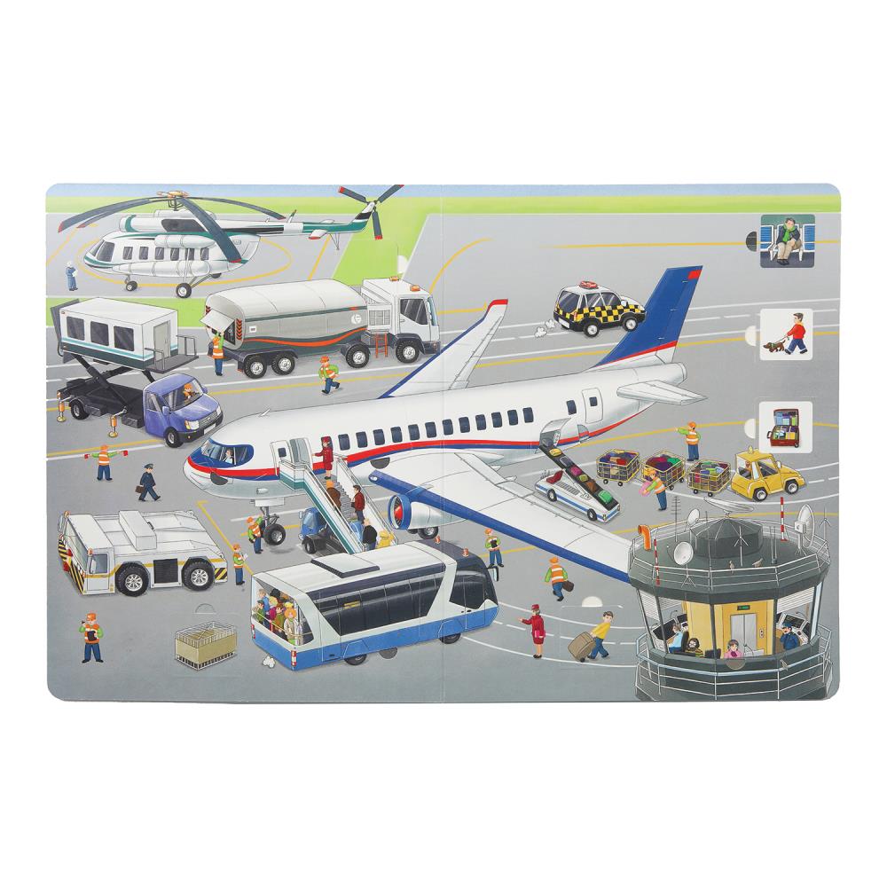 Транспорт. 50 окошек для малышей. 200х260 мм. 10 картонных страниц. Умка в кор.50шт