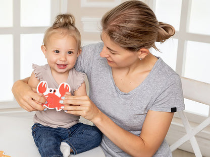 Jouets pour bébé "Обитатели моря" (5 cartes, 14 jours)
