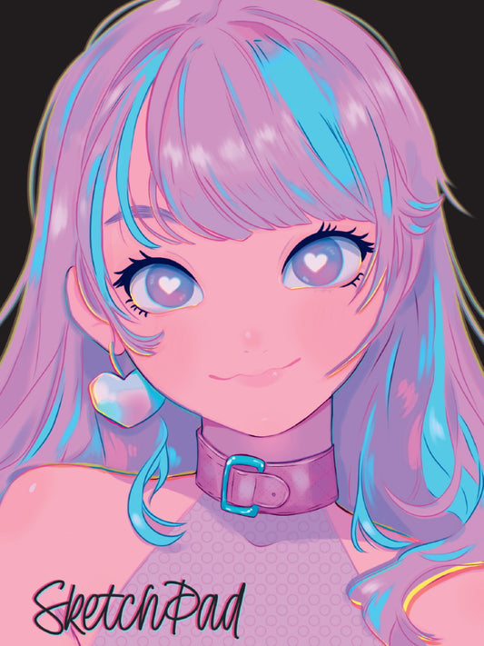 АНИМЕ СКЕТЧПАД. В лунном свете