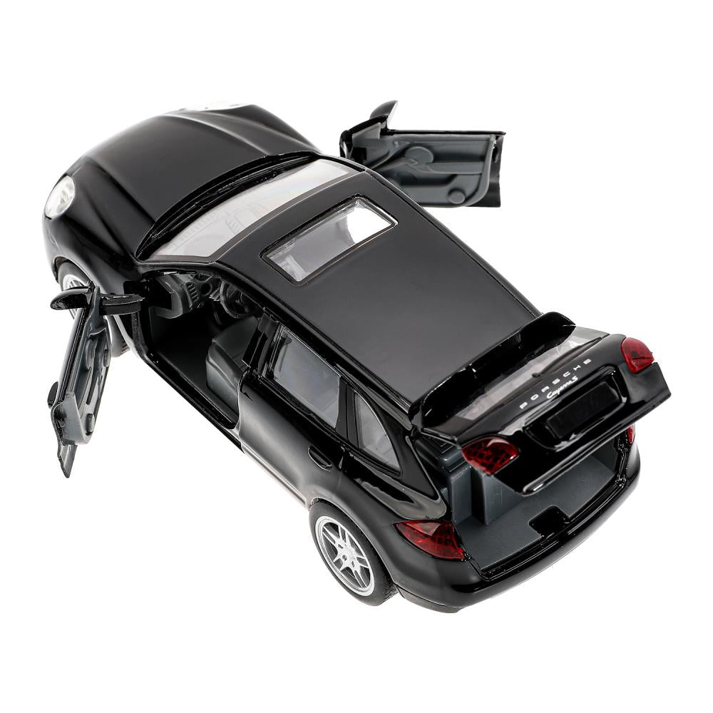 Машина металл свет-звук PORSCHE cayenne, 15 см, двери, багажник, инерция Технопарк в кор.2*24шт