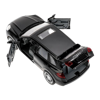 Машина металл свет-звук PORSCHE cayenne, 15 см, двери, багажник, инерция Технопарк в кор.2*24шт