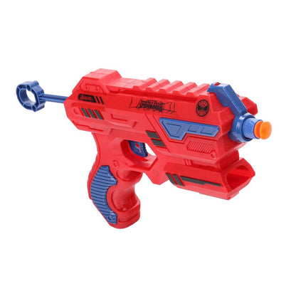 Бластер с мягкими пулями и фигуркой, блистер 33*17*5см - в кор.2*32шт