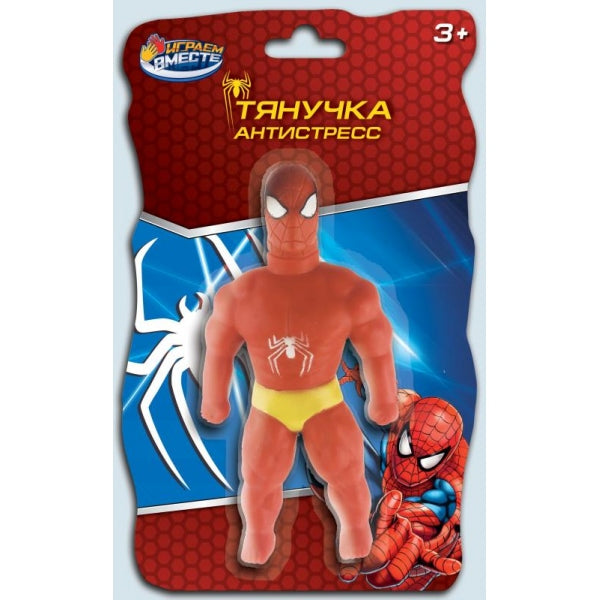 Игрушка тянучка МОНСТР супергерой 18см, кор. Super Flex en cor.2*36шт