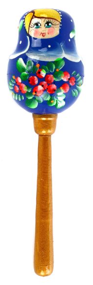 Погремушка на палке "Девочка" арт.Р-45/782 (РНИ)