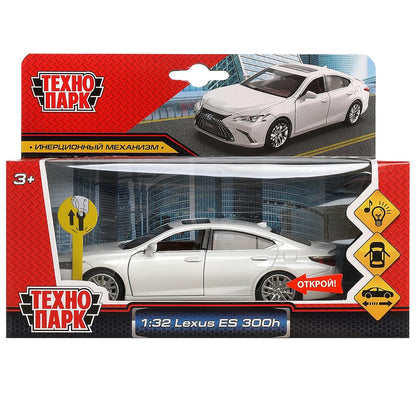 Машина металл свет-звук LEXUS es300h, 14 см, двери, инерция Технопарк в кор.2*24шт