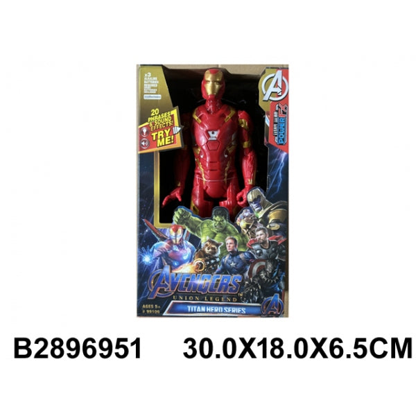 Фигурка героя свет+звук в кор. dans le cor.2*36шт