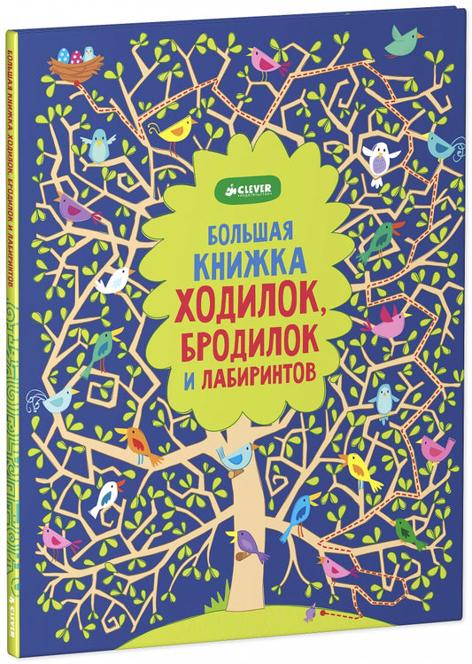 Рисуем и играем. Большая книжка ходилок, бродилок и лабиринтов.