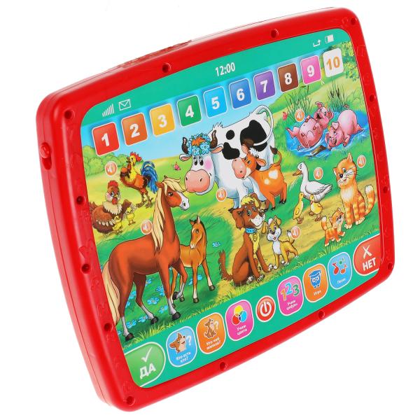 Двусторонний планшет БАРТО А. азбука.300 стихов,песен,звуков,фраз.блист.бат. Умка в кор.48шт