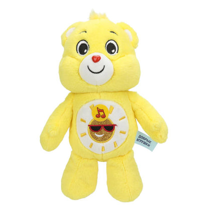 Игрушка мягкая мишка желтый 20см, озвучка. Добрые игрушки в кор.24шт