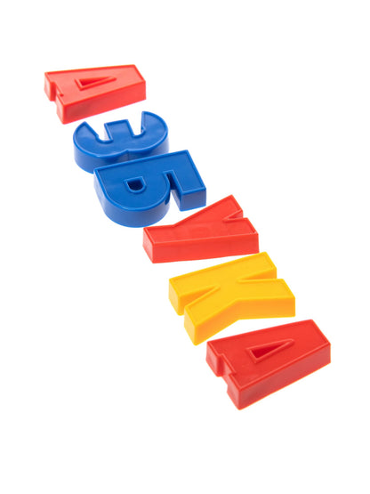 МАГНИТНАЯ АЗБУКА. НАБОР БУКВ РУССКОГО АЛФАВИТА (H=35, 106 ШТ.) в кор.10шт