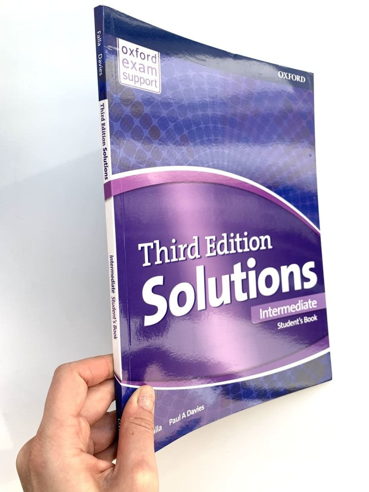 Solutions Intermediate Students Book, 3rd ed.'