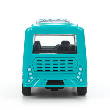 Machine en plastique АВТОБУС 12 см, инерция, дверь Технопарк в кор.2*120шт